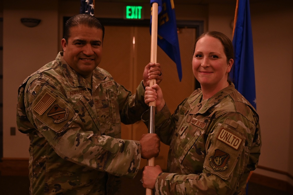 354th CONS Change of Command Ceremony