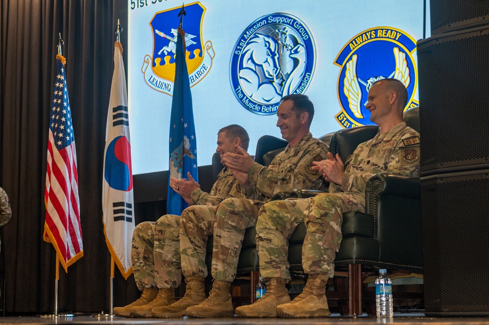 51st Security Forces Squadron hosts change of command 2024