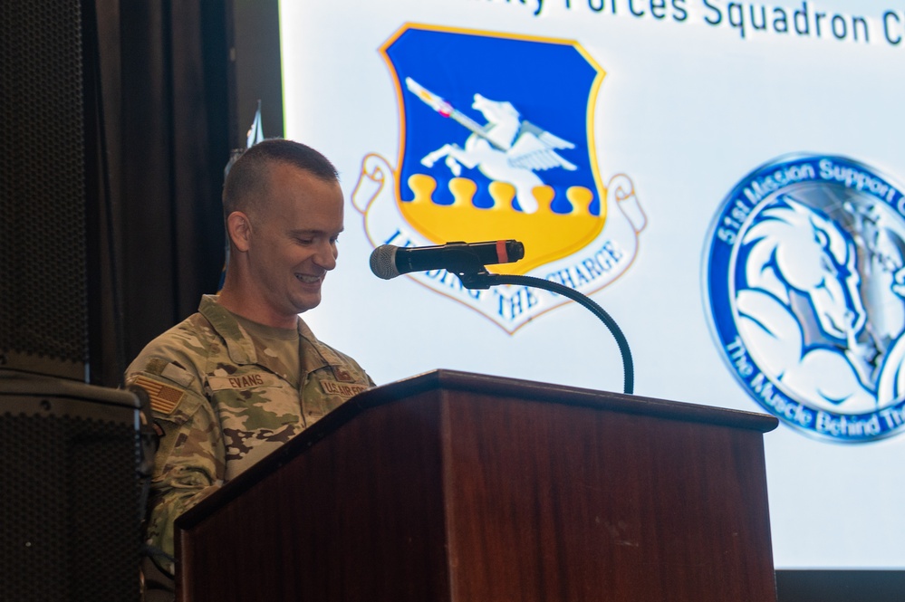 51st Security Forces Squadron hosts change of command 2024