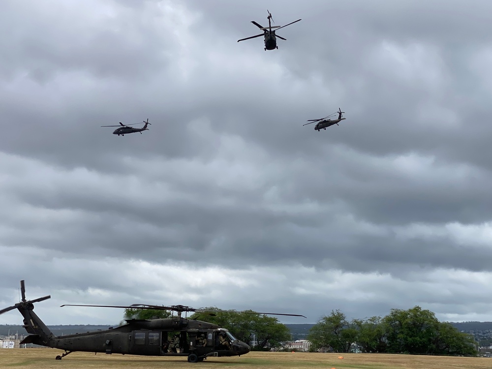 25th Combat Aviation Brigade Supports RIMPAC