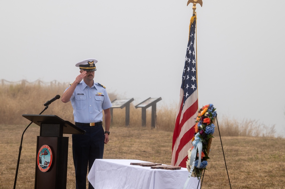 Coast Guard Air Station Humboldt Bay holds memorial service for CG 6541