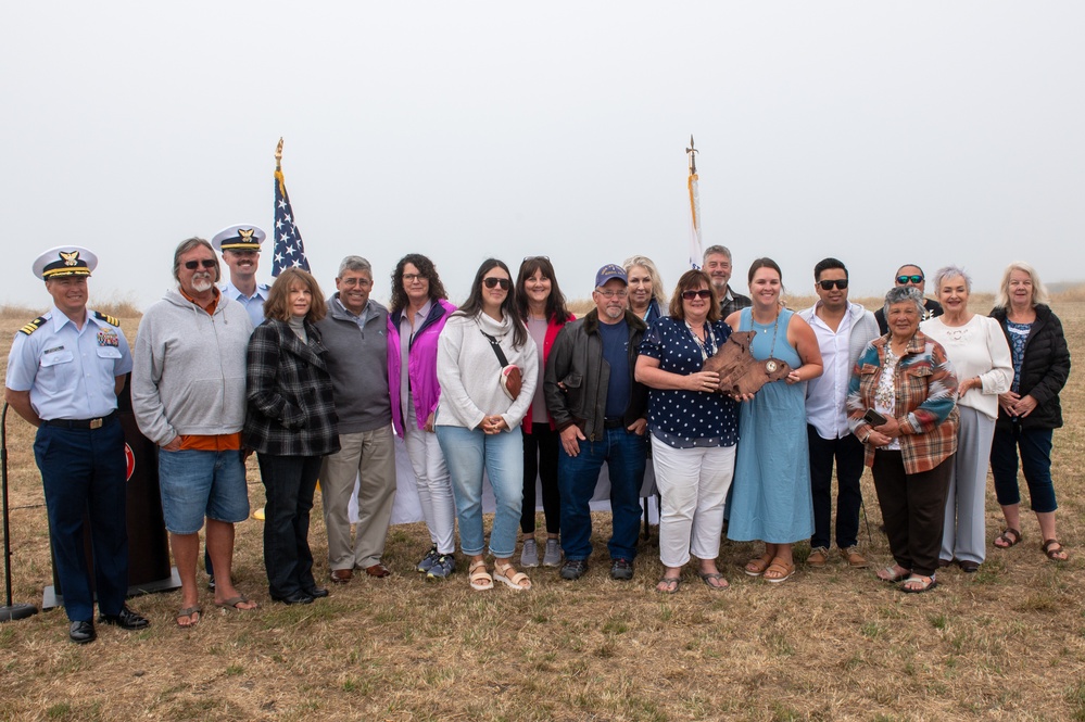 Coast Guard Air Station Humboldt Bay holds memorial service for CG 6541