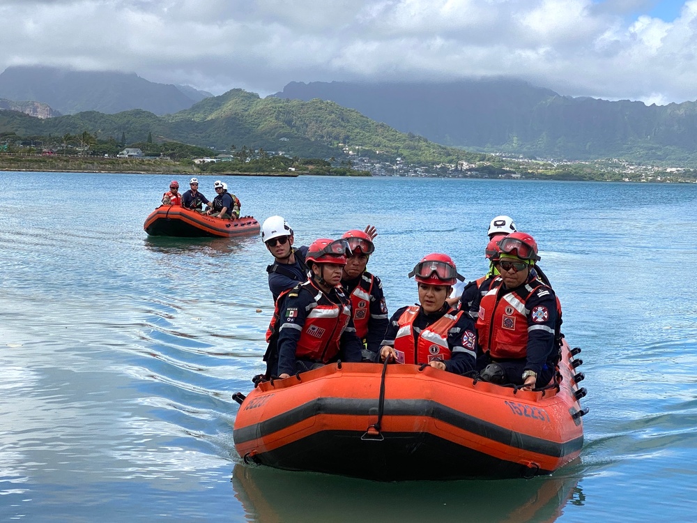 U.S. Coast Guard/Mexico Participate in Urban Search and Rescue Exercise During RIMPAC 2024