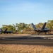 USAF F-22A Raptors take-off for Exercise Pitch Black 2024 for large-scale, global training