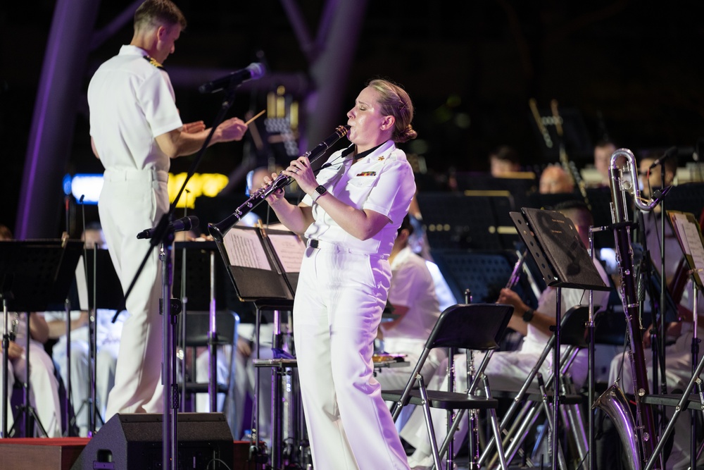 U.S. Navy Concert Band performs at WASBE International Conference