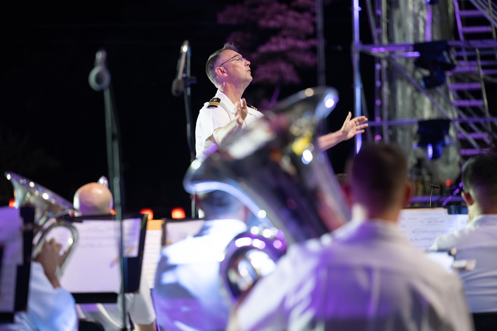 U.S. Navy Concert Band performs at WASBE International Conference