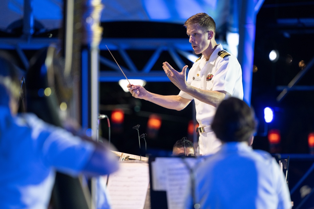 U.S. Navy Concert Band performs at WASBE International Conference