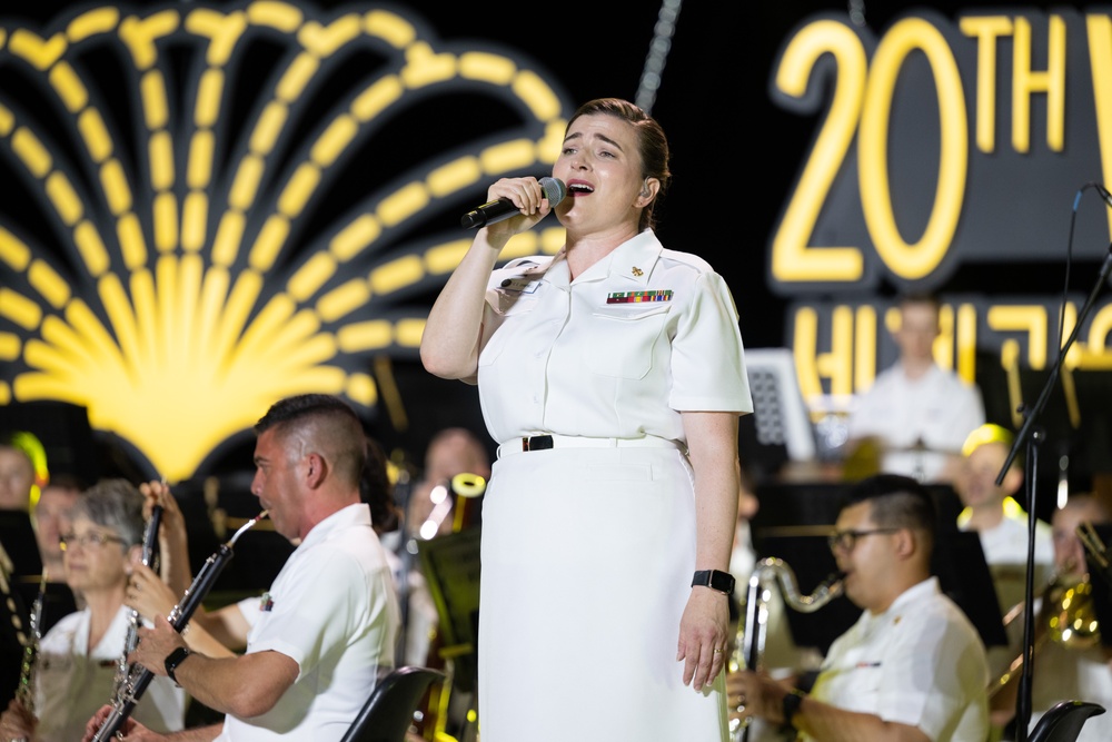 U.S. Navy Concert Band performs at WASBE International Conference