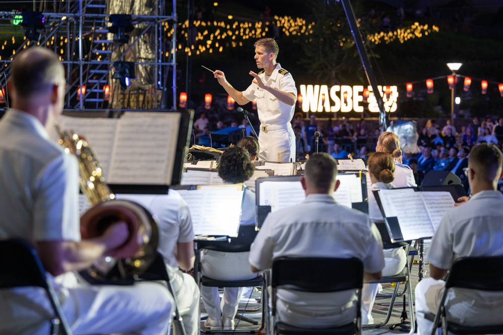 U.S. Navy Concert Band performs at WASBE International Conference