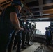 Abraham Lincoln conducts a fueling-at-sea with USS O'Kane