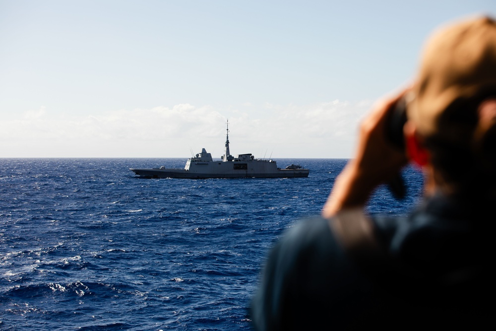 DVIDS Images USS Fitzgerald, FS Bretagne Hold VBSS Exercise During