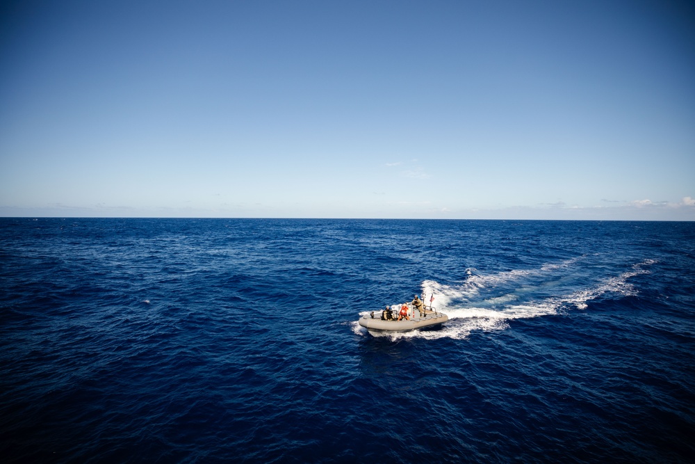 USS Fitzgerald VBSS Exercise with FS Bretagne