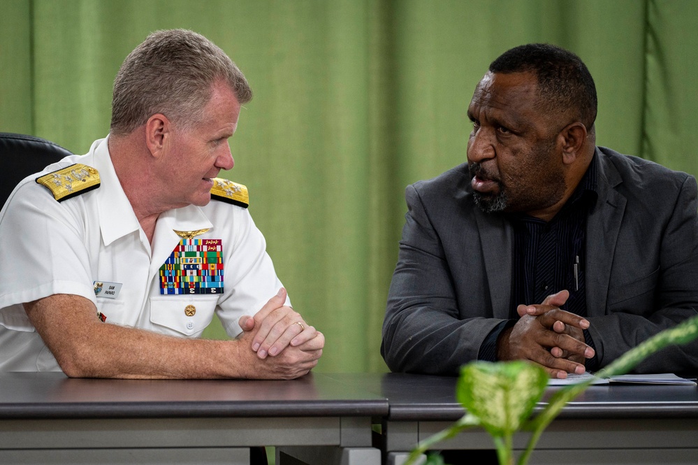 U.S. Indo-Pacific Commander leads U.S. Interagency Delegation to Papua New Guinea