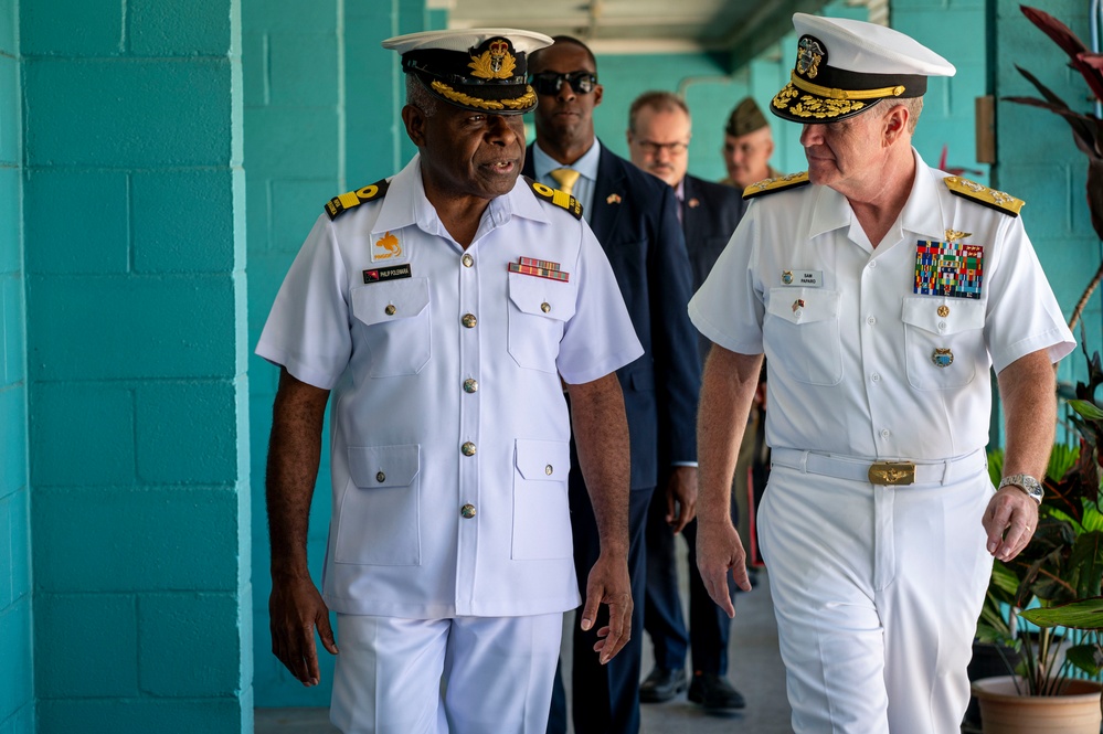 U.S. Indo-Pacific Commander leads U.S. Interagency Delegation to Papua New Guinea