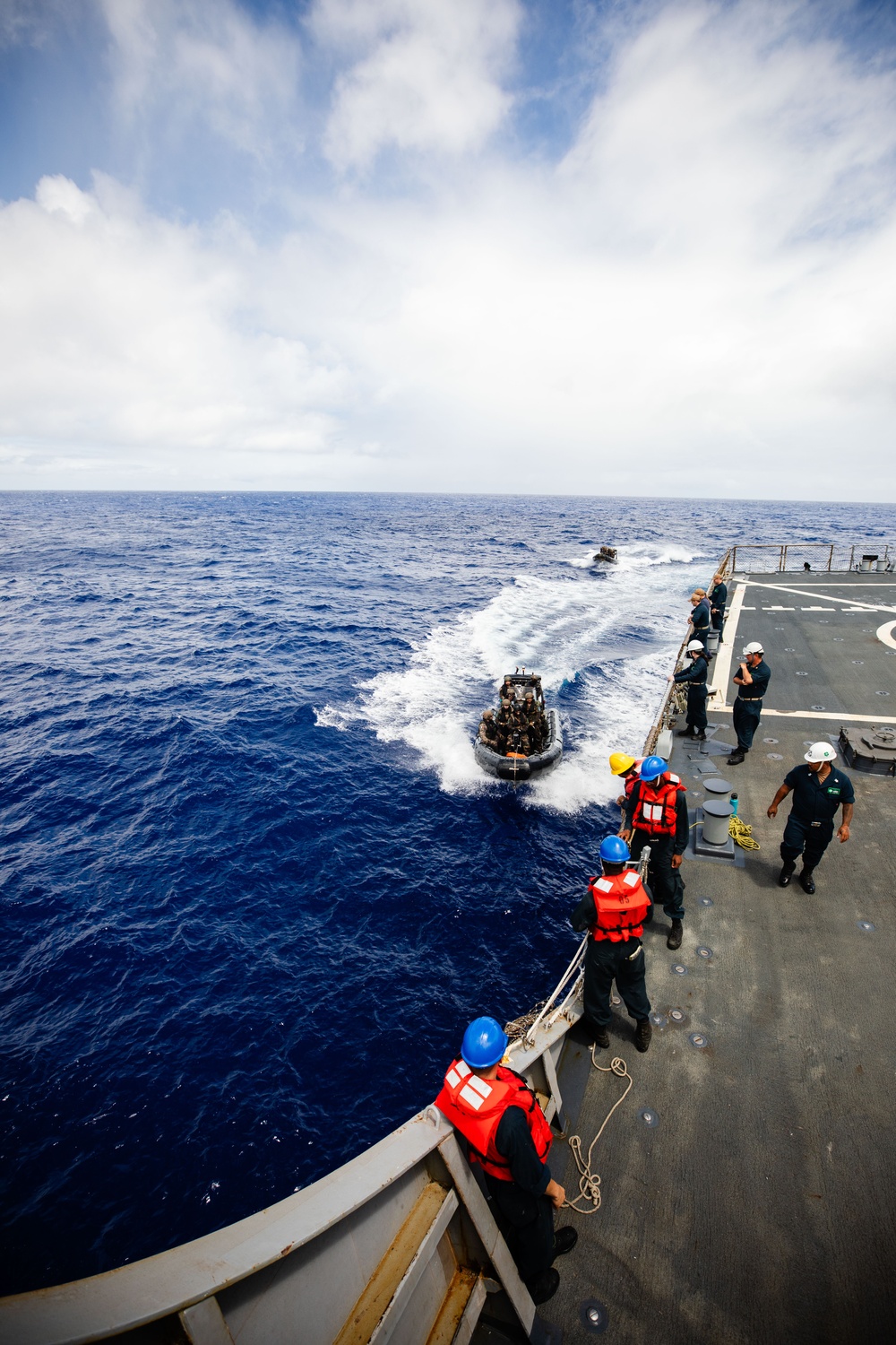 USS Fitzgerald VBSS Exercise with FS Britagne