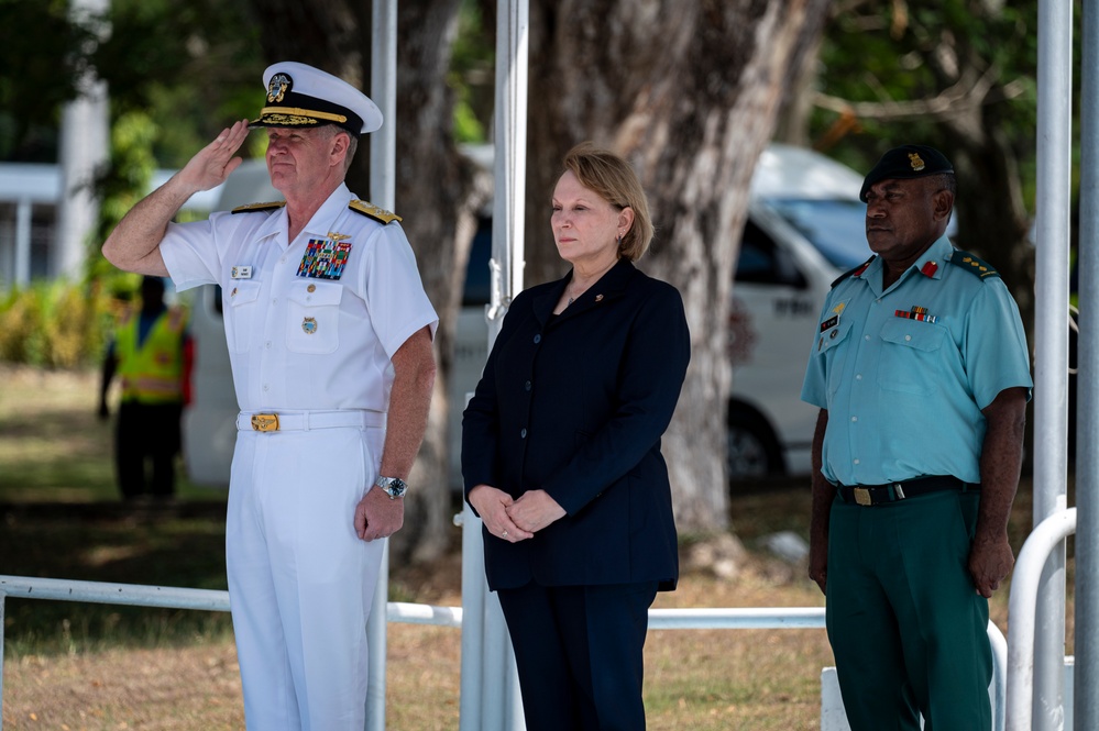 U.S. Indo-Pacific Commander leads U.S. Interagency Delegation to Papua New Guinea