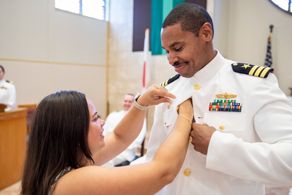 Transaction Support Center Conducts a Change of Command Ceremony