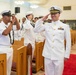 Transaction Support Center Conducts a Change of Command Ceremony