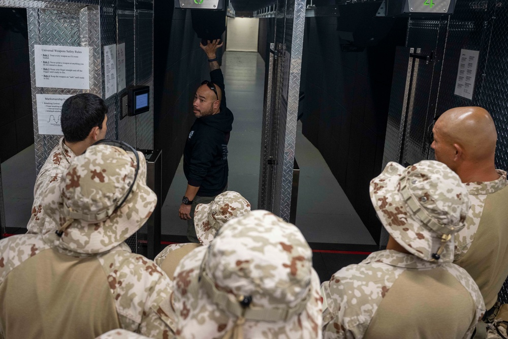 U.S, and Japanese Self Defense Forces Service Members Train Together at Camp Lemonnier