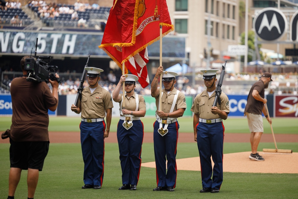 Military Salute to the Marine Corps