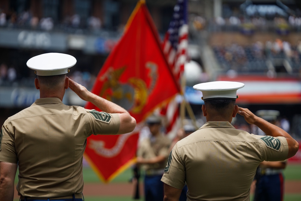 Military Salute to the Marine Corps