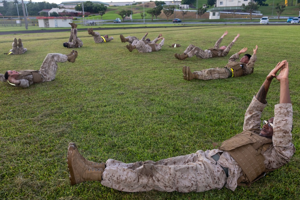 Marines and Sailors with 3rd MLG seek MCMAP belt advancements