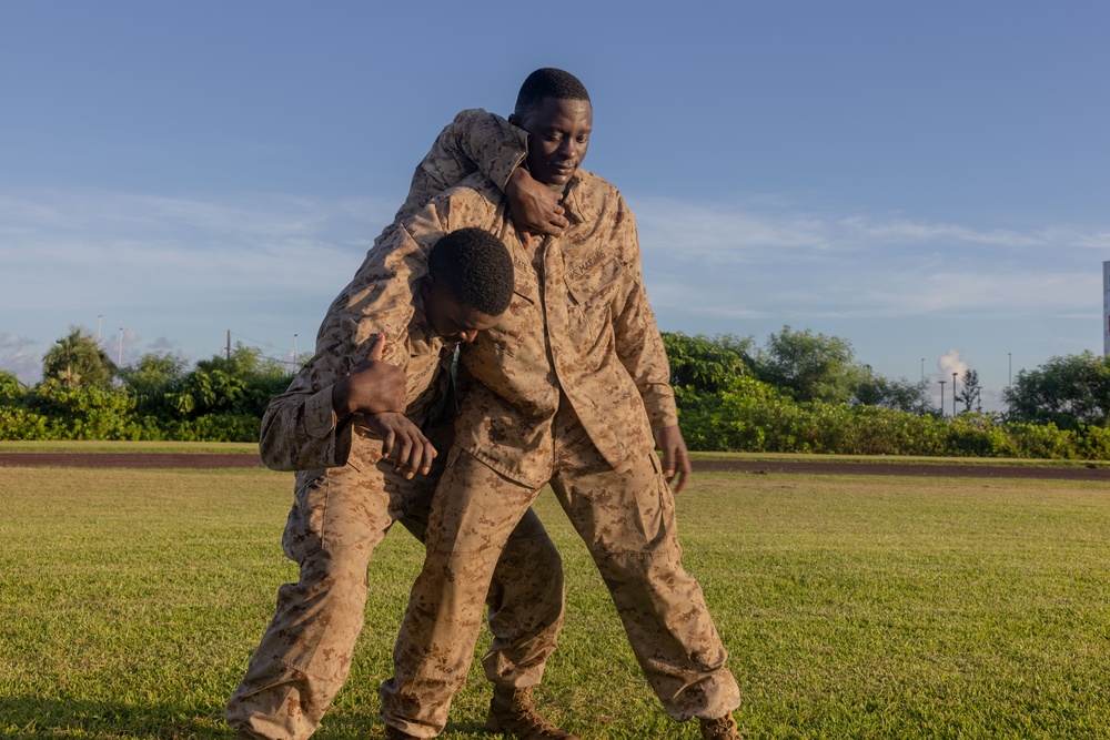 Marines and Sailors with 3rd MLG seek MCMAP belt advancements