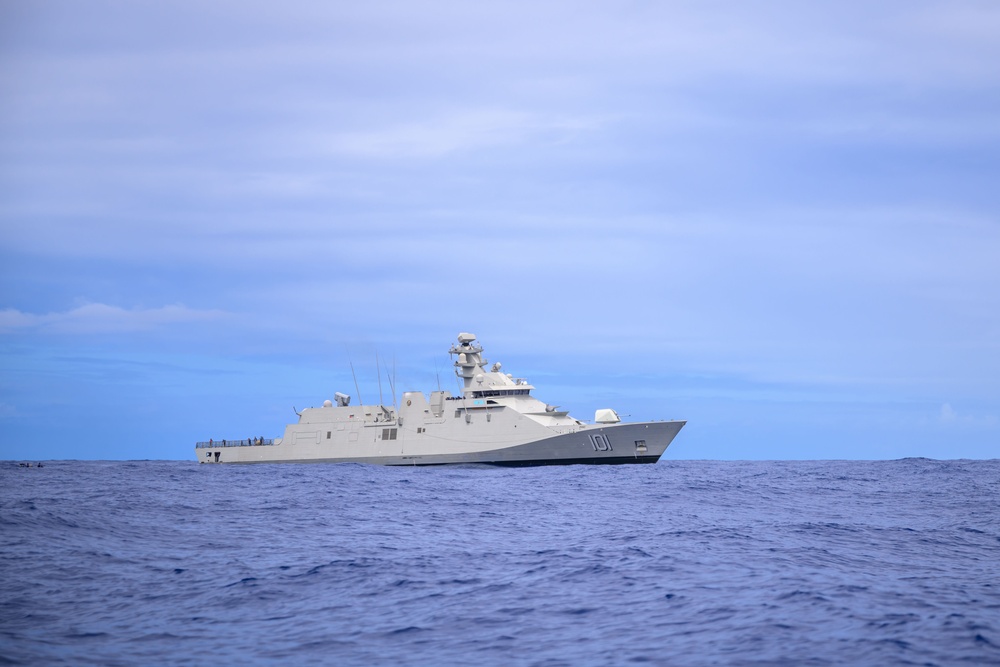 ARM Belito Juárez (POLA-101) At Sea during RIMPAC 2024