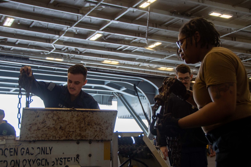 USS Ronald Reagan (CVN 76) conducts routine operations