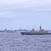 Stalwart, Belito Juárez, Chungmugong Yi Sun-sin sail together during RIMPAC 2024
