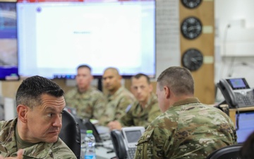 Sergeant Major of the Army Meets with Soldiers &amp; Sailors Supporting the JLOTS Gaza Humanitarian Aid Operation