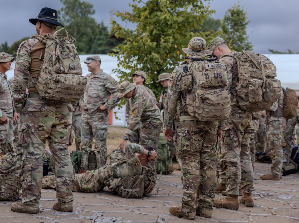 Nijmegen March: V Corps Soldiers Day 1