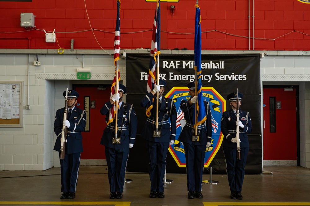 100th MSG Change of Command ceremony