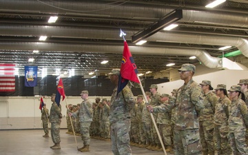 42nd Infantry Division companies deactivate, stand up during casing, uncasing ceremony