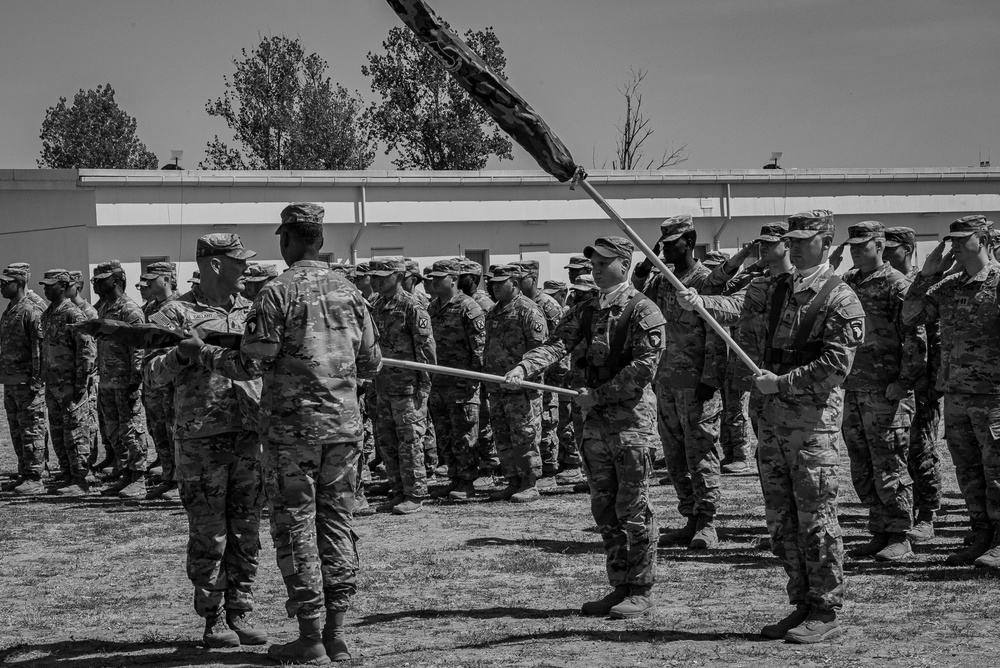 3rd Brigade Combat Team, 101st Airborne Division (Air Assault) transfers authority to 3rd Brigade Combat Team, 10th Mountain Division at Mihail Kogalniceanu Air Base