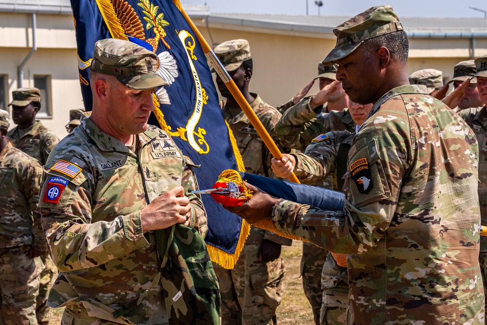 3rd Brigade Combat Team, 101st Airborne Division (Air Assault) transfers authority to 3rd Brigade Combat Team, 10th Mountain Division at Mihail Kogalniceanu Air Base