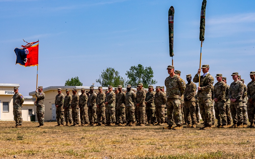 3rd Brigade Combat Team, 101st Airborne Division (Air Assault) transfers authority to 3rd Brigade Combat Team, 10th Mountain Division at Mihail Kogalniceanu Air Base