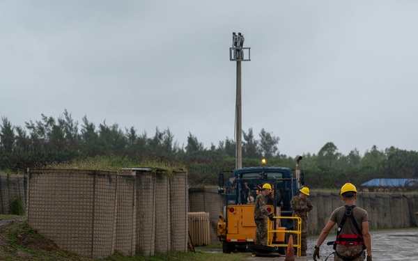 475th EABS maintains confined space communication