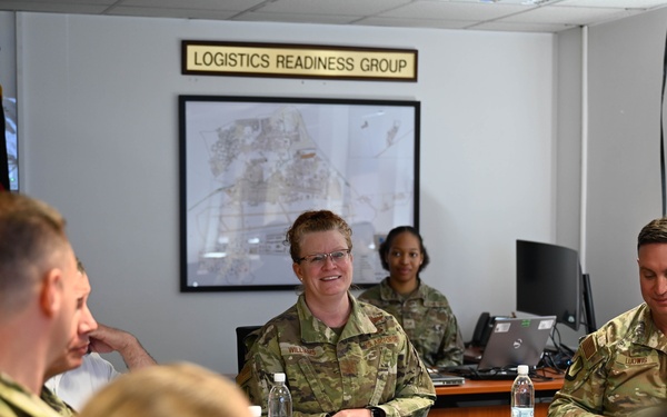 86 AW Commander learns 86 LRG mission through immersion tour