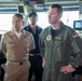 Colombian Adm. Forero observes bridge operations aboard USS Carl Vinson during RIMPAC 2024