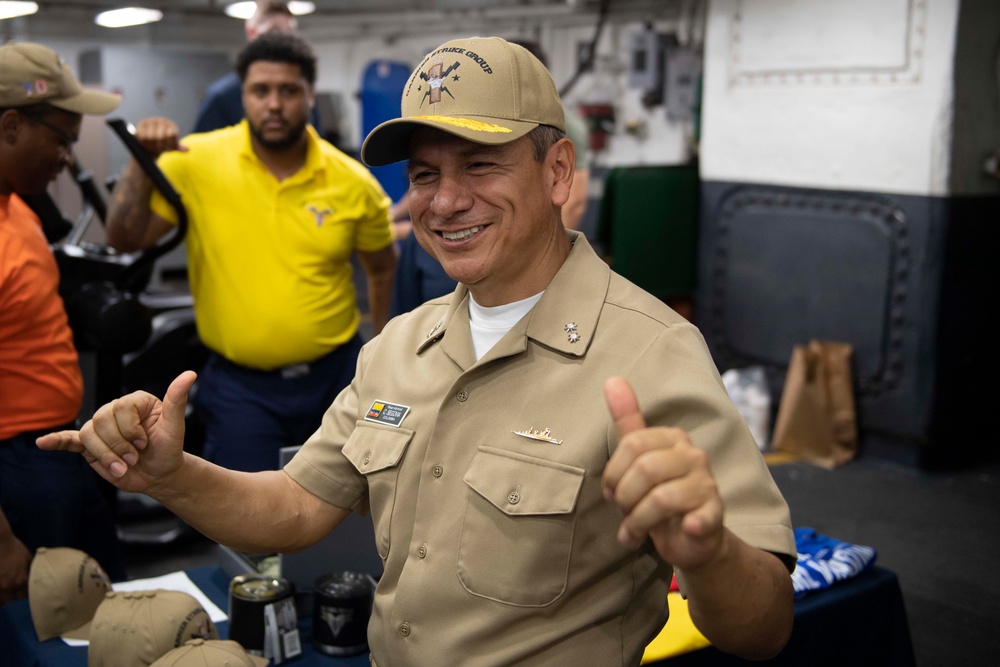 USS Carl Vinson hosts Colombian Navy Admiral during RIMPAC 2024