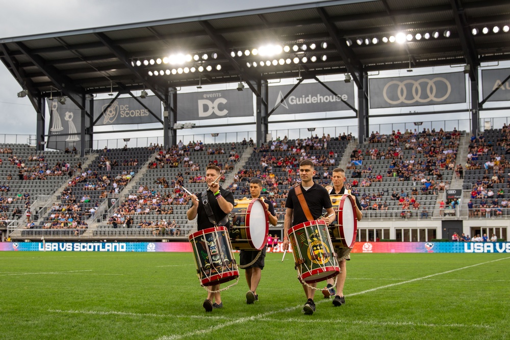 U.S. Army Fife and Drum Corps Performs at Audi Field, July 12, 2024