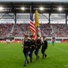 Continental Color Guard Performs at Audi Field, July 12, 2024