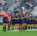 Continental Color Guard Performs at Audi Field, July 12, 2024