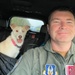 Reserve Citizen Airmen, rescue dog bring joy to community