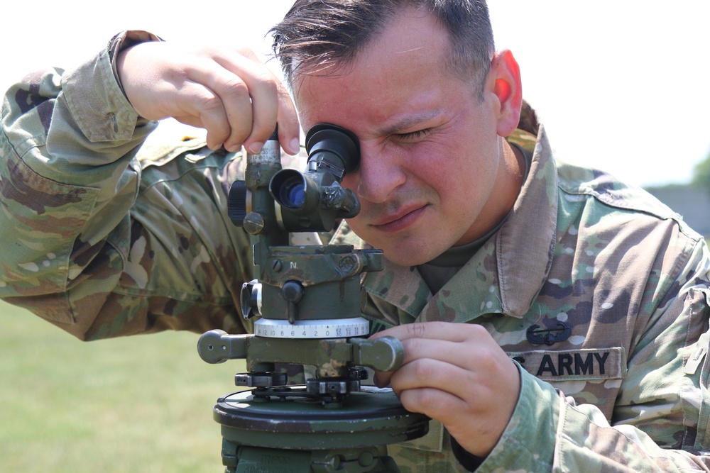 M2A2 aiming circle training