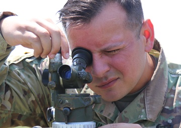 M2A2 aiming circle training