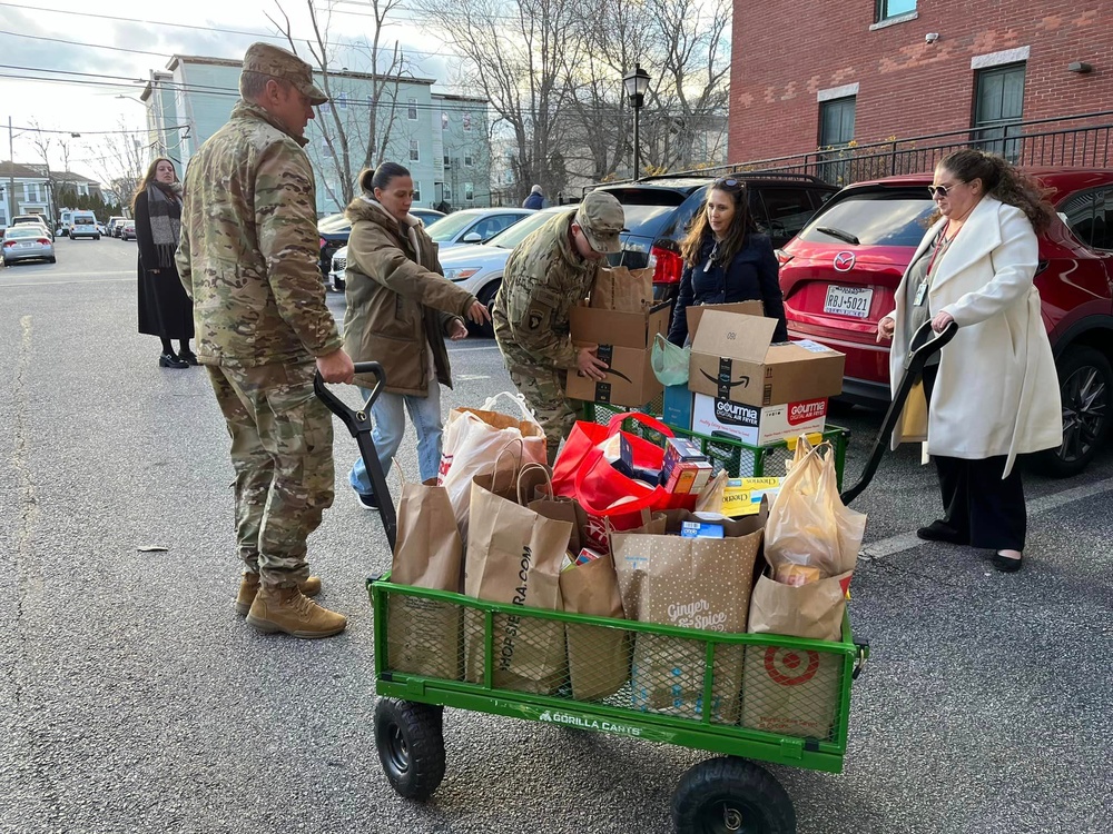 New England District Army-Navy Game Food Drive 2023