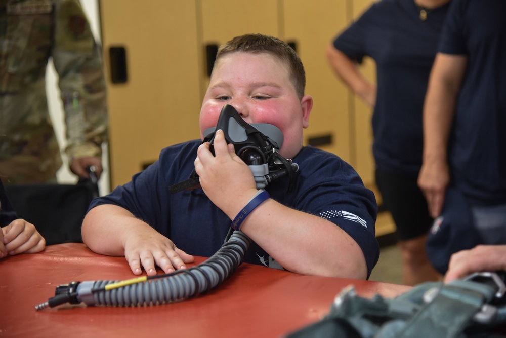 Eight-year-old cancer fighter honored as 35th Pilot for a Day