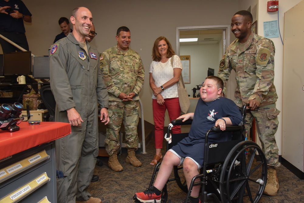 Eight-year-old cancer fighter honored as 35th Pilot for a Day